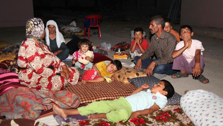 Yazidi refugees in Dohuk province (photo: Reuters)