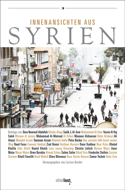 Buchcover "Innenansichten aus Syrien"; Quelle: edition Faust
