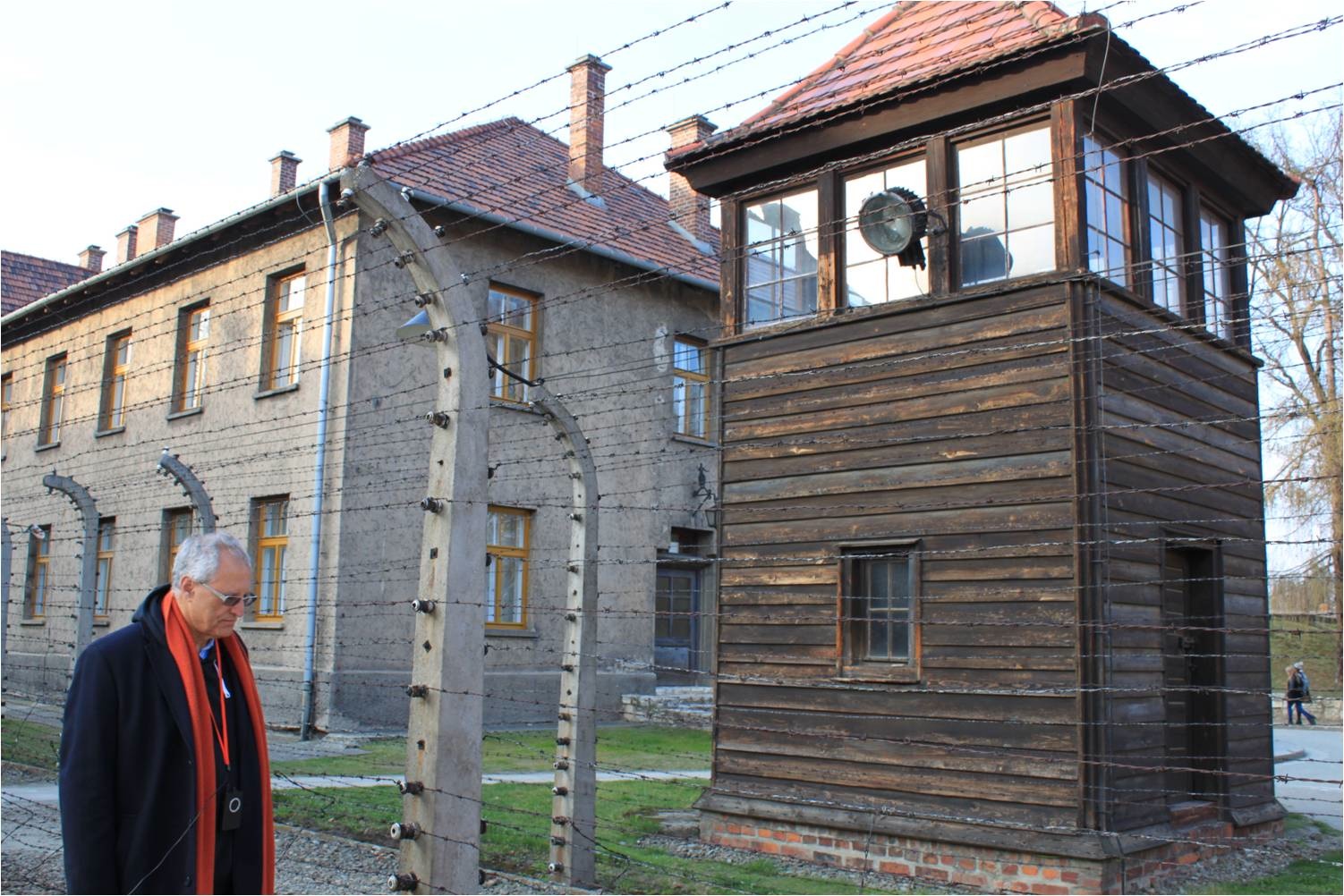 Mohammed Dajani-Daoudi besucht Auschwitz; Foto: privat