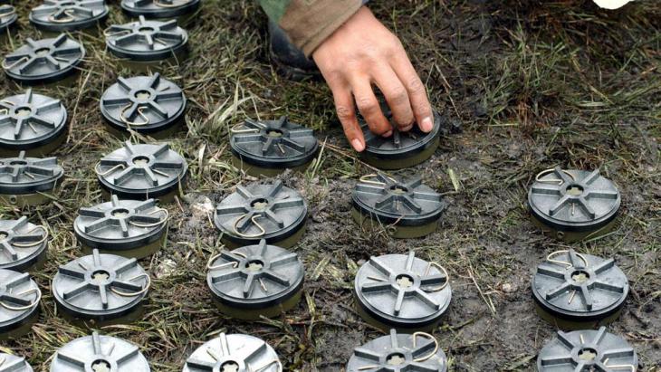 Anti-personnel mines (photo: picture-alliance/dpa)