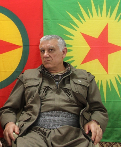 Der stellvertretende Vorsitzende der verbotenen Arbeiterpartei Kurdistans (PKK), Cemil Bayık; Foto: Ekrem Güzeldere