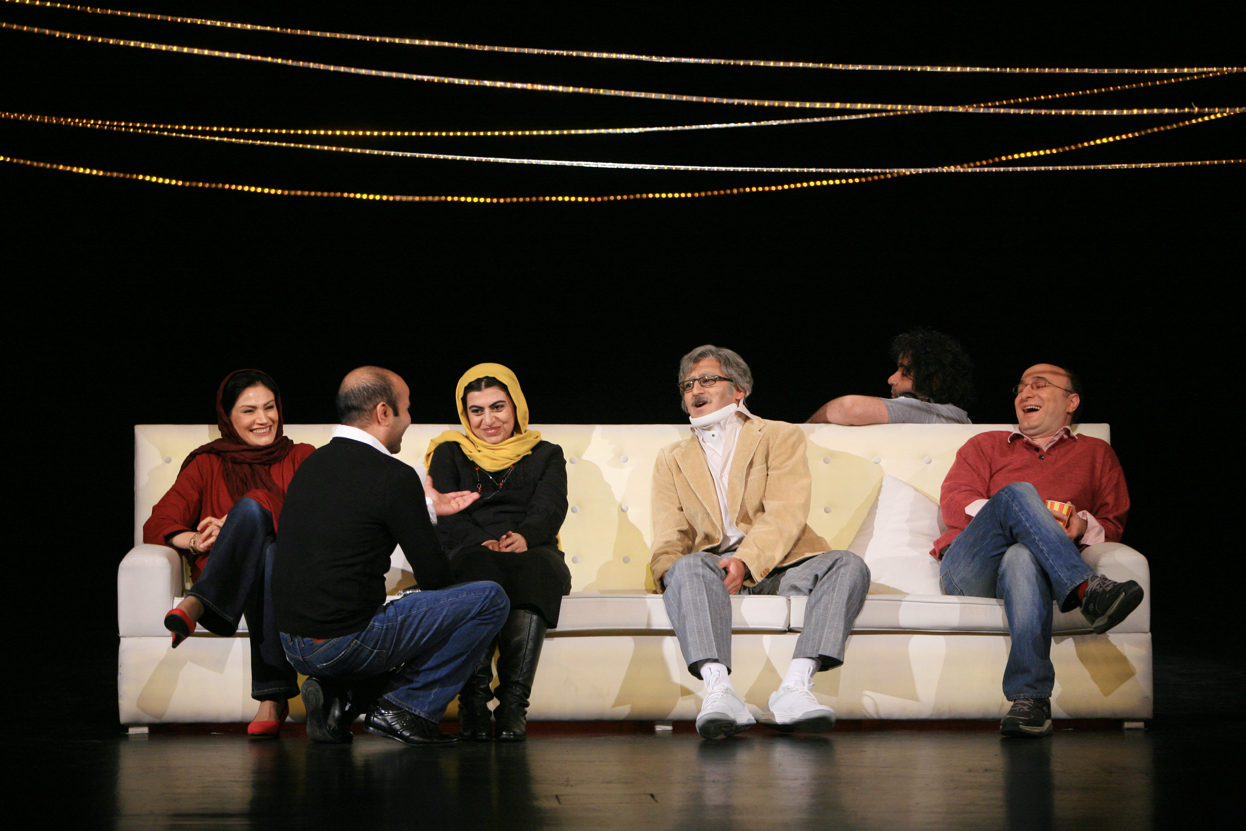 Iwanow-Aufführung in Teheran; Foto: Mani Lotfizadeh