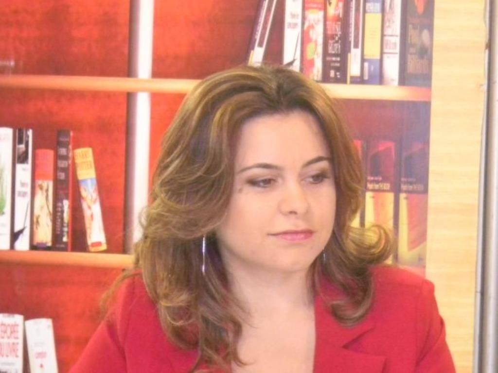 الكاتبة المغربية سناء العاجي. Foto: privat