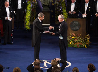 Orhan Pamuk erhielt 2006 den Literatur-Nobelpreis; Foto: AP