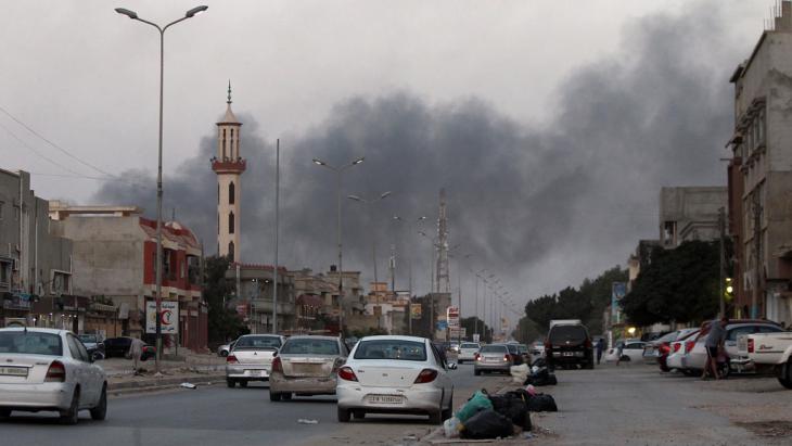 Egyptian airstrikes on Islamists in Libya (photo: Abdullah Douma/AFP/Getty Images)