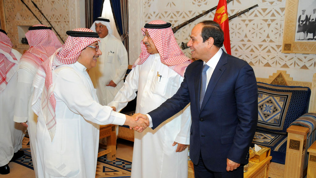 Besuch des ägyptischen Präsidenten Abdel Fattah al-Sisi beim saudischen König Salman; Foto: picture alliance/ZUMA Press
