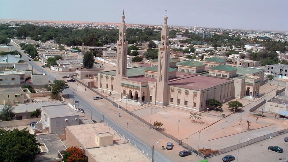 Blick auf eine Moschee in der mauretanischen Hauptstadt Nouakchott; Foto: PD