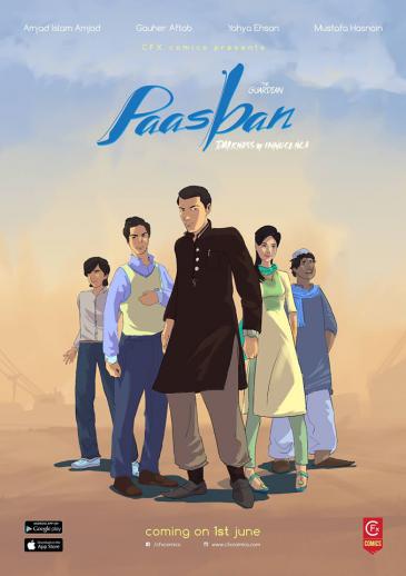 Poster für Pasbaan. Foto: Creative Frontiers
