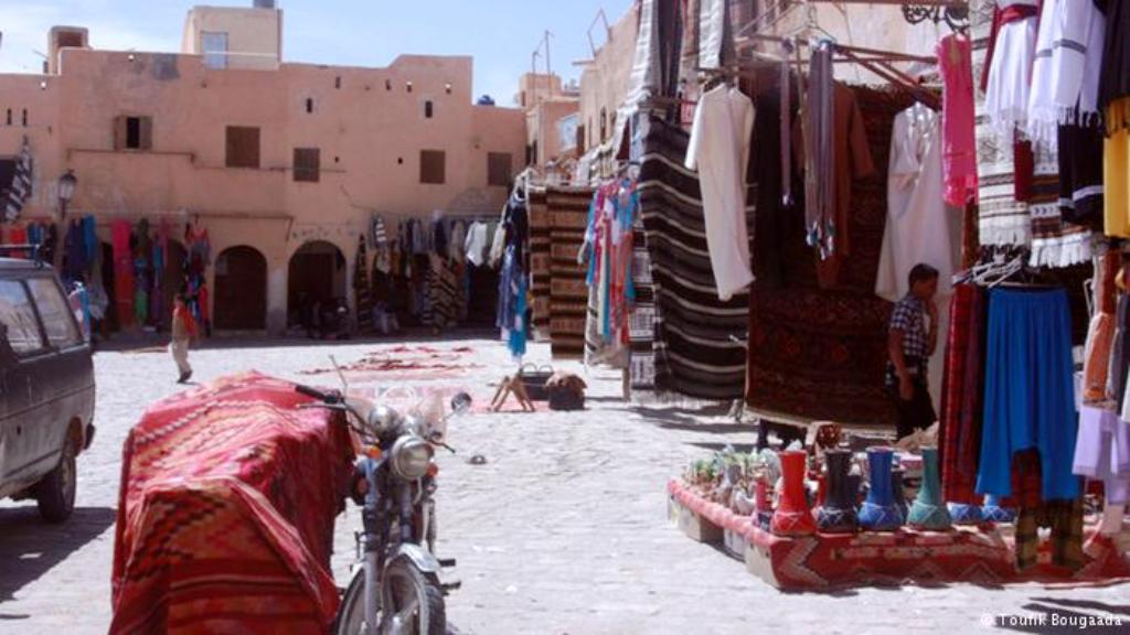 السوق القديم في مدينة غرداية الجزائرية