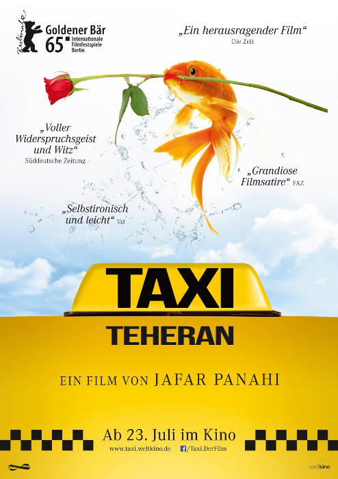Filmplakat zu "Taxi Teheran".