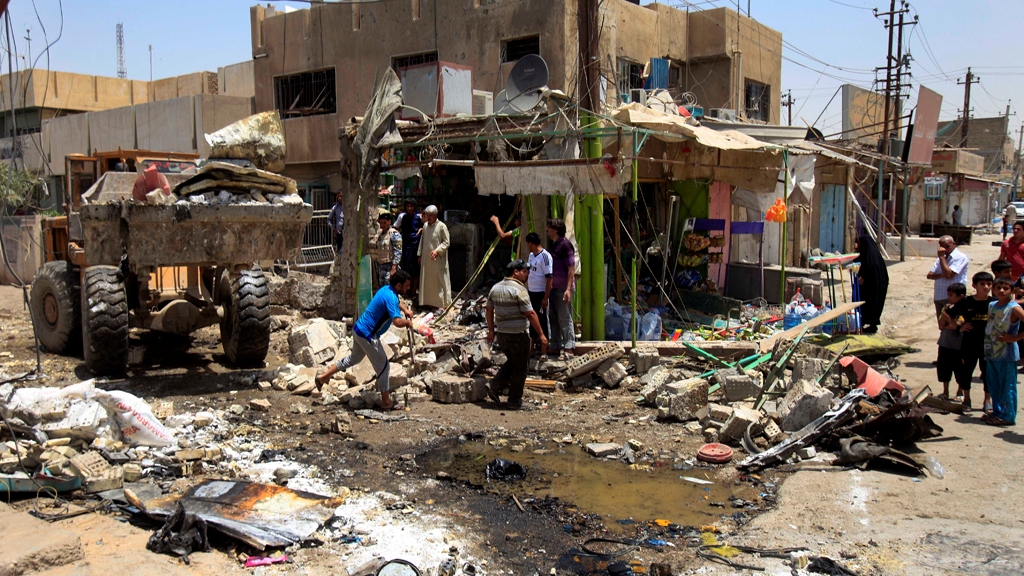 Anschlag in schiitischem Viertel in Bagdad. Foto: picture-alliance/dpa
