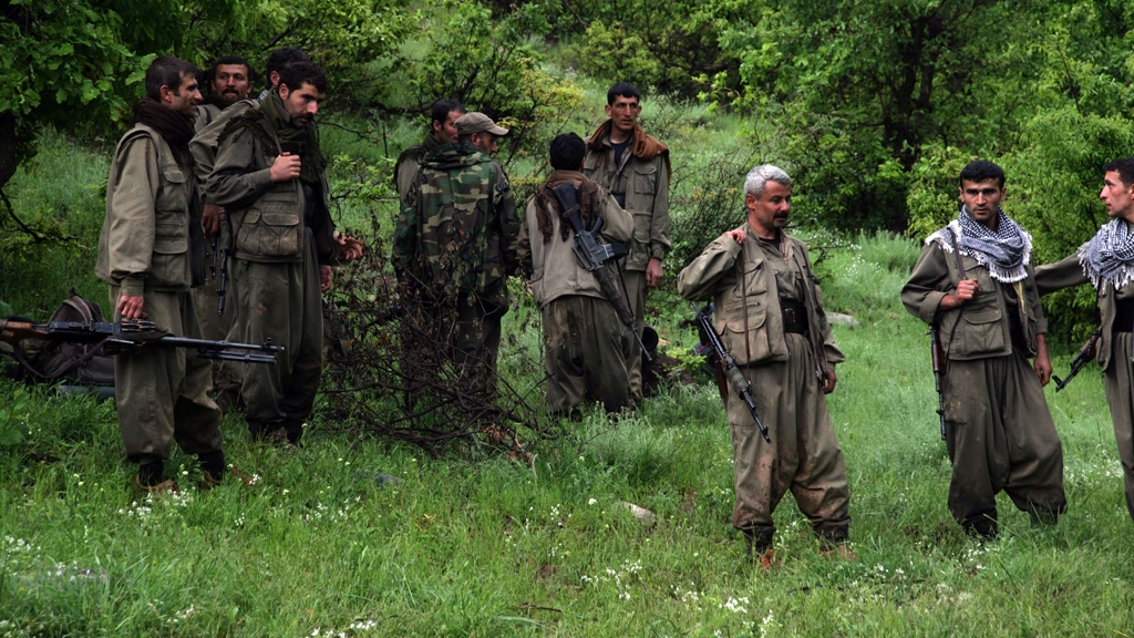 PKK-Kämpfer. Foto: SAFIN HAMED/AFP/Getty Images