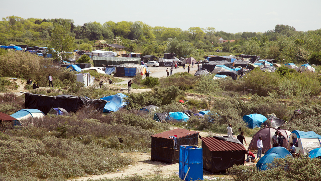 Flüchtlingslager Calais. Foto: DW/ L. Scholtyssek