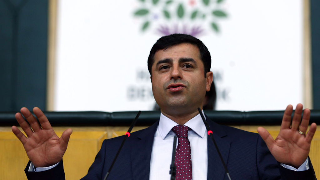 HDP-Ko-Vorsitzender Selahattin Demirtaş; Foto: Getty Images/AFP/A. Altan
