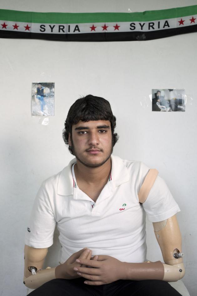 خالد، عمره 17 سنة. حقوق الصورة: كاي فيدنهوفر