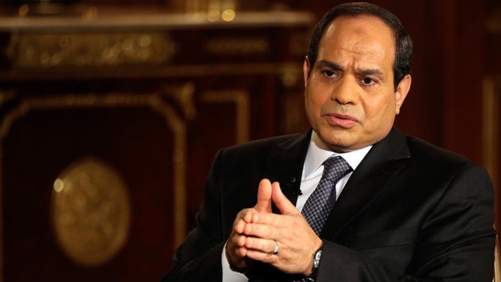 Egypt's president Abdul Fattah al-Sisi (photo: Reuters)