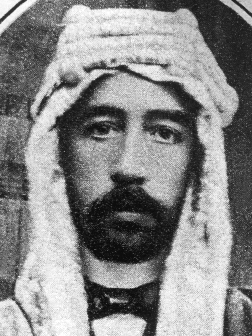 Undatierte Aufnahme von Faisal I. (1883-1933), der 1921 mit britischer Hilfe zum König von Irak gewählt wurde; Foto: dpa