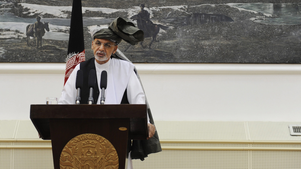  Afghanistans Präsident Aschraf Ghani; Foto: picture-alliance/dpa/J. Jalali