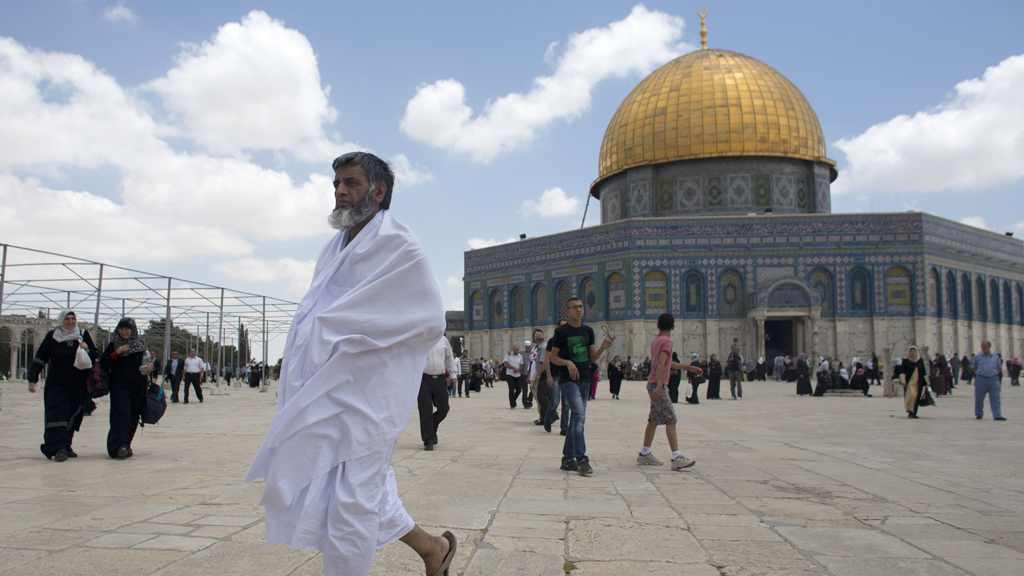 Der Tempelberg in Jerusalem; Foto: AFP/Getty Images/Ahmad Gharabli