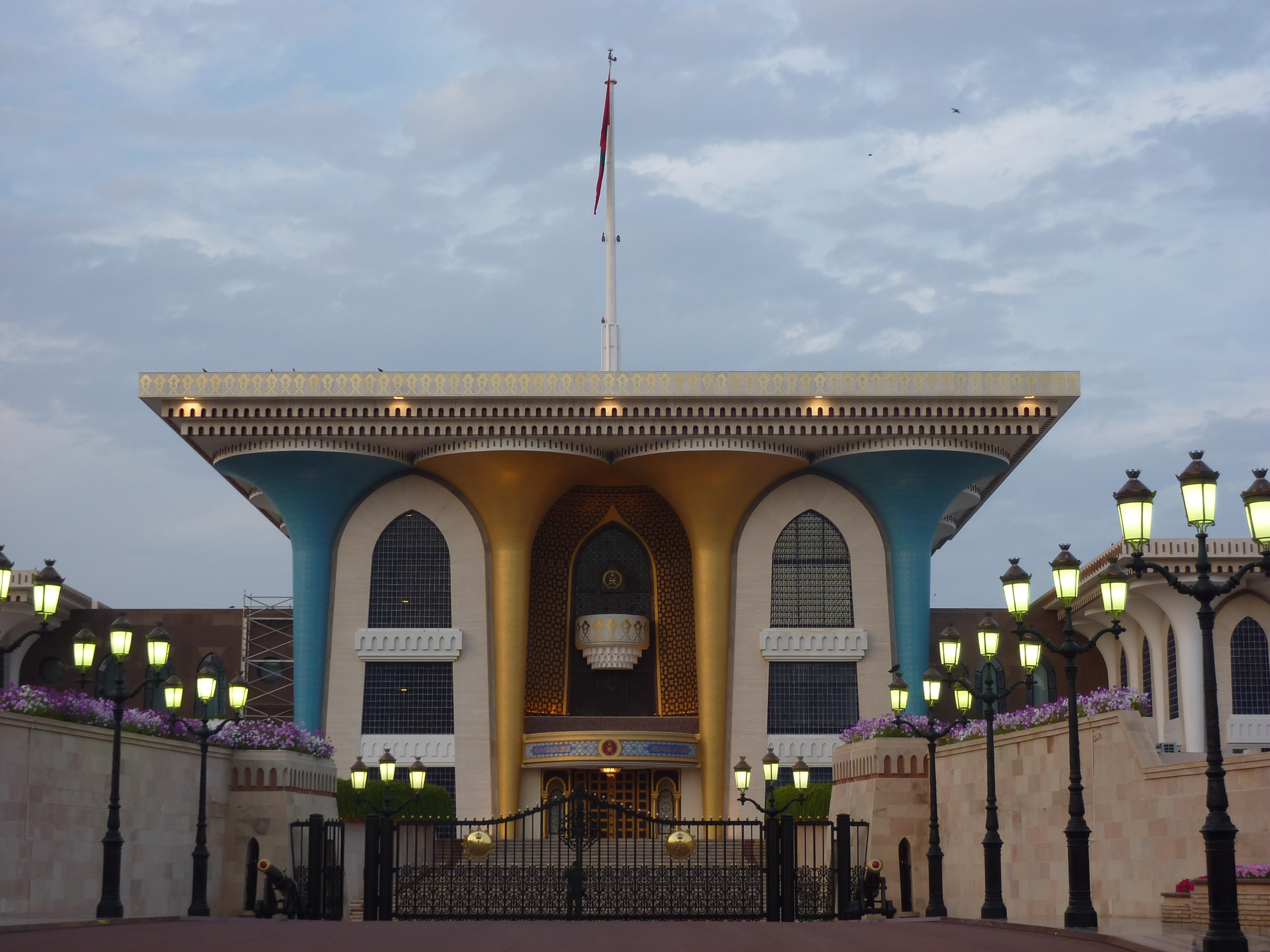 Palast Sultan Qaboos bin Said Al-Saids in Maskat; Foto: Anne Allmeling