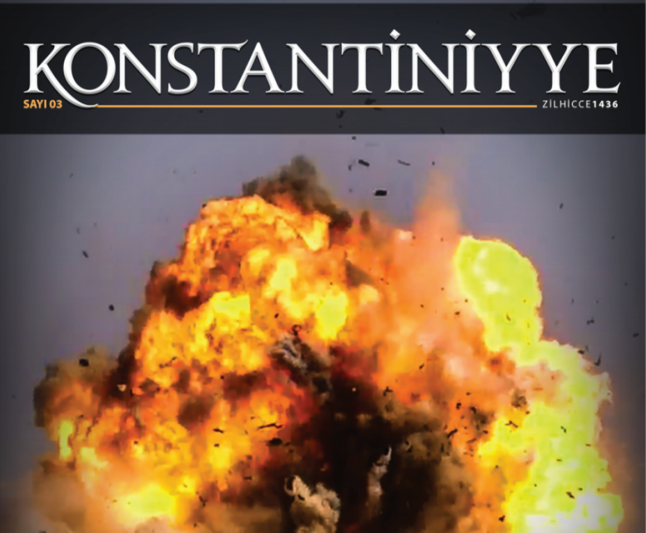 Cover der türkischsprachigen IS-Zeitschrift  "Konstantiniyye"