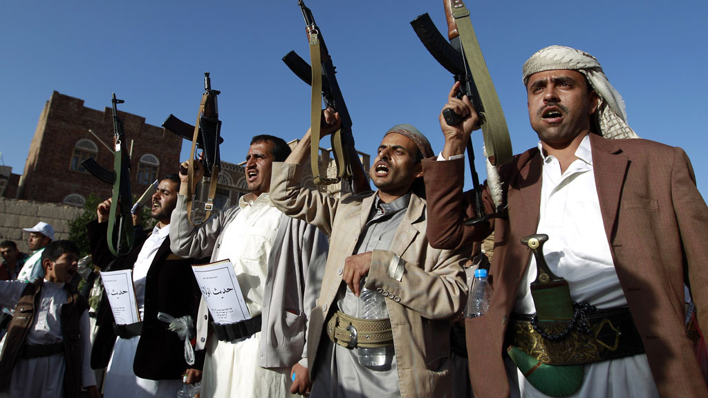 Huthi-Rebellen im Jemen; Foto: Getty Images/AFP/M. Huwais