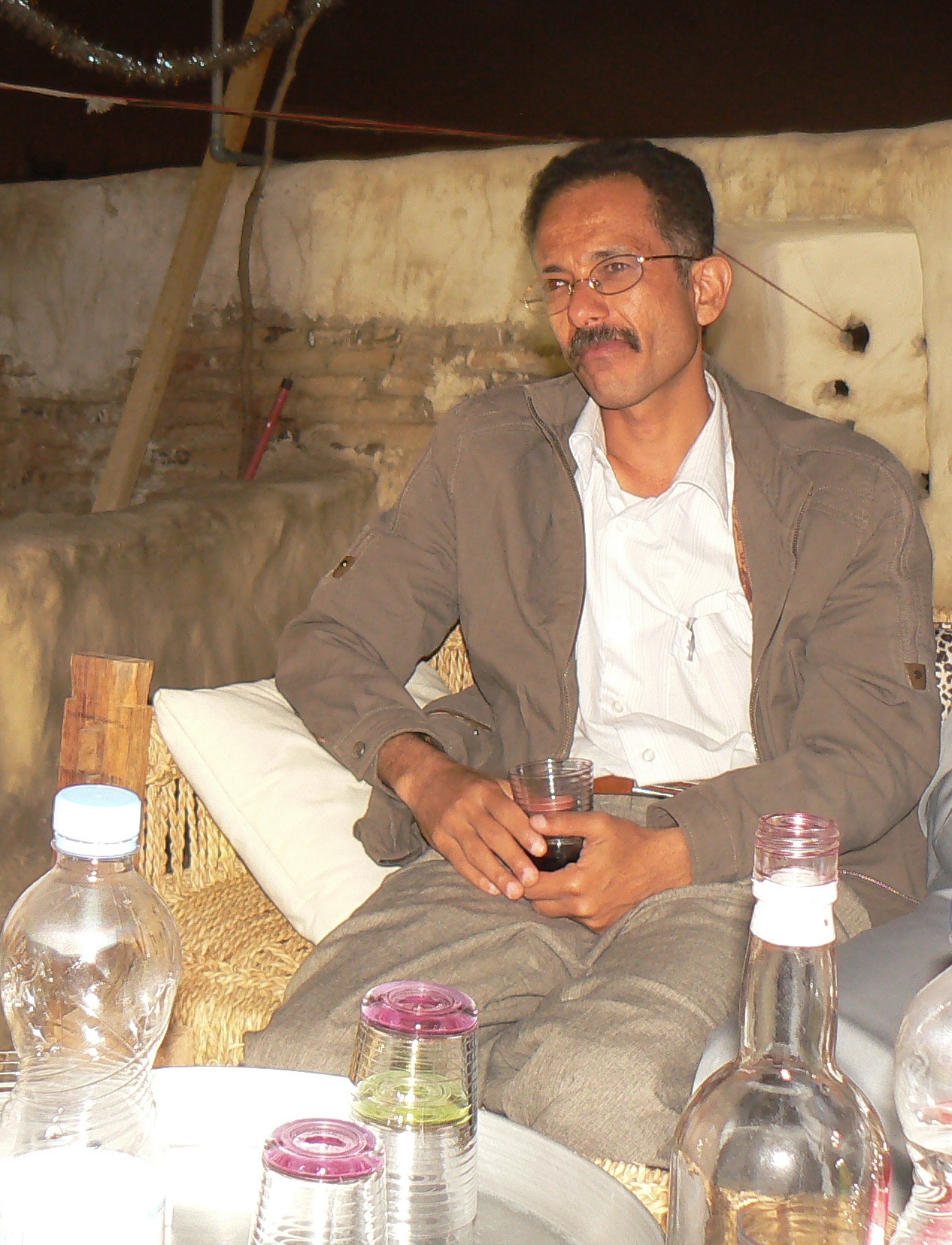 Der jemenitische Schriftsteller Ali al-Muqri; Foto: Günther Orth