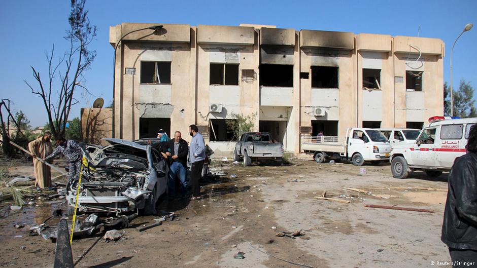 Terroranschlag auf Polizeischule im libyschen Sliten . Foto: Reuters