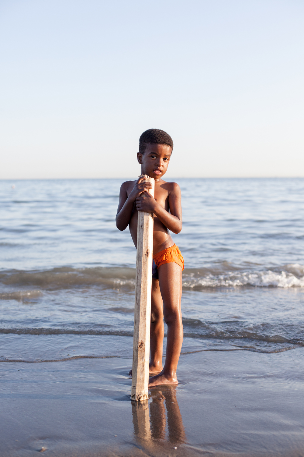 Ein Junge der afro-iranischen Minderheit am Persischen Golf; Foto: Mahdi Ehsaei