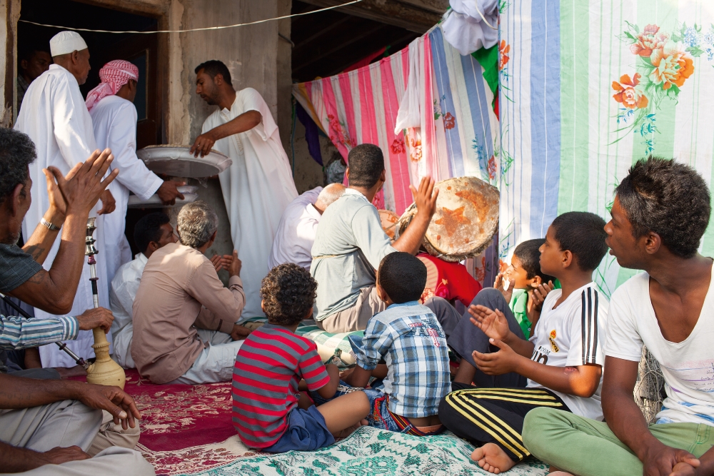  Zeremonie des islamisch-afrikanischen "Zar"-Kults im südiranischen Tiab; Foto: Mahdi Ehsaei