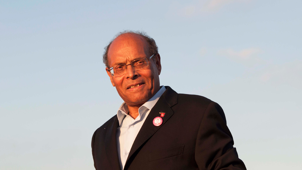 Der tunesische Ex-Präsident Moncef Marzouki, Foto: Sarah Mersch/DW