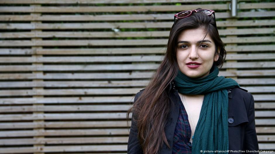 Die iranisch-stämmige Studentin Ghoncheh Ghavami; Foto: picture-alliance/AP