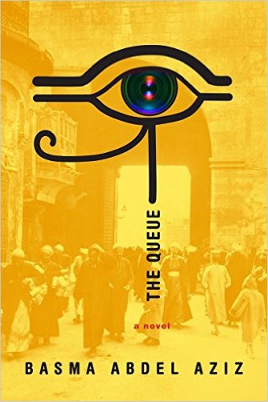 Cover of Basma Abdel Aziz's "The Queue" translated by Elisabeth Jaquette (published by Melville House)