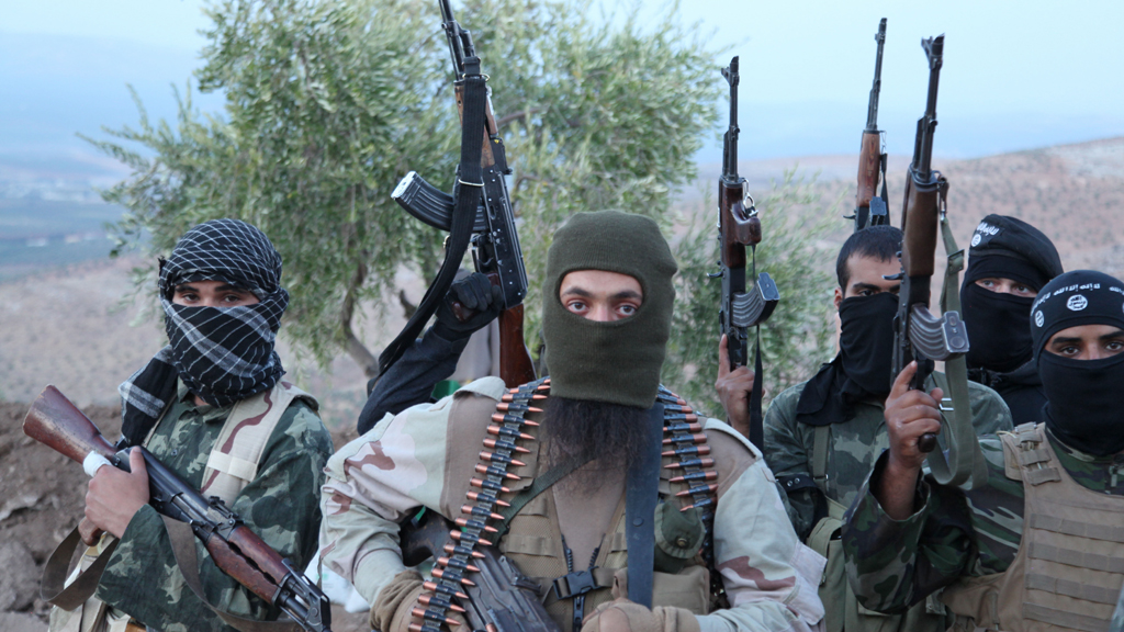 IS-Kämpfer in Syrien; Foto: picture alliance/ZUMA Press/M. Dairieh