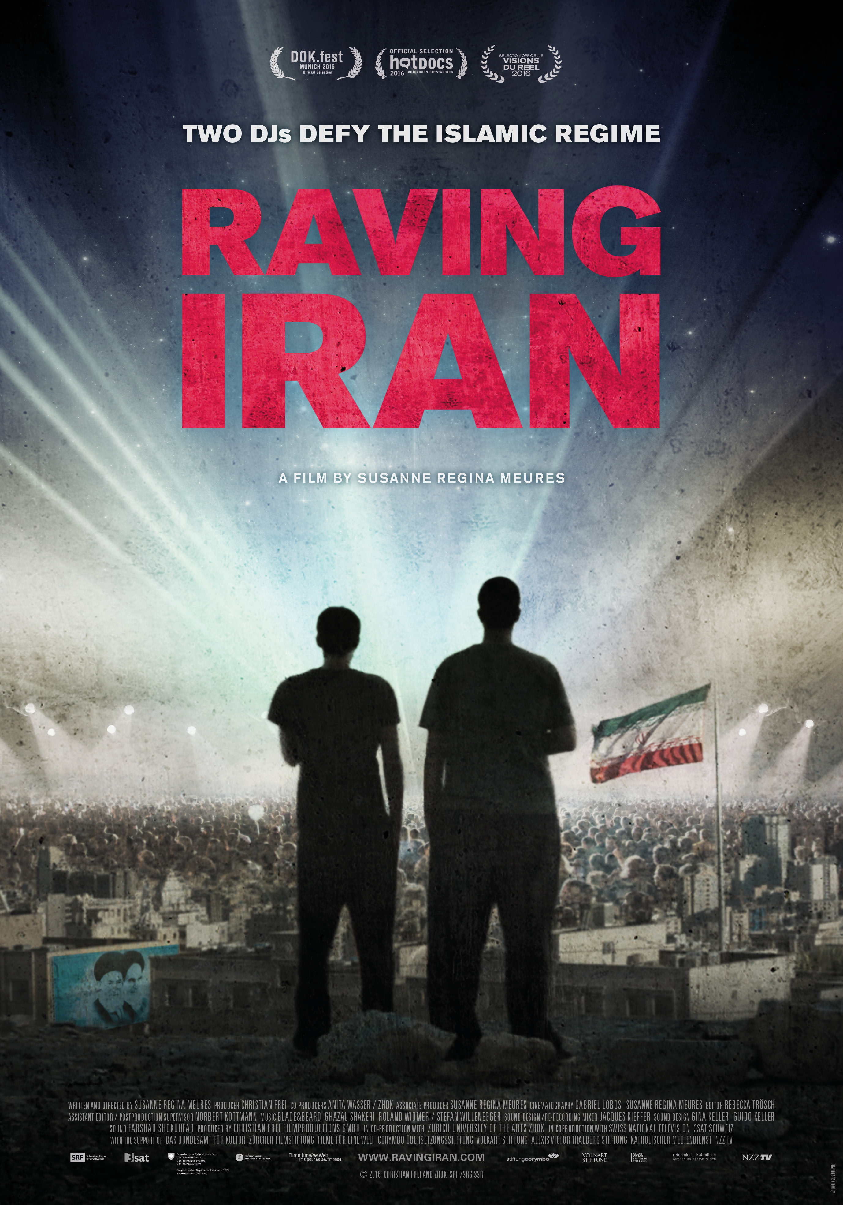 Kinoplakat "Raving Iran"