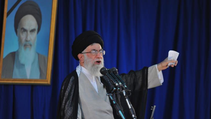 Ayatollah Ali Khamanei (photo: Sajad Safari/AFP/Getty Images)