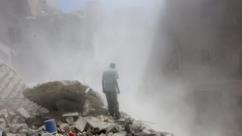 Zerstörungen in Aleppo; Foto: Reuters/A. Ismail 