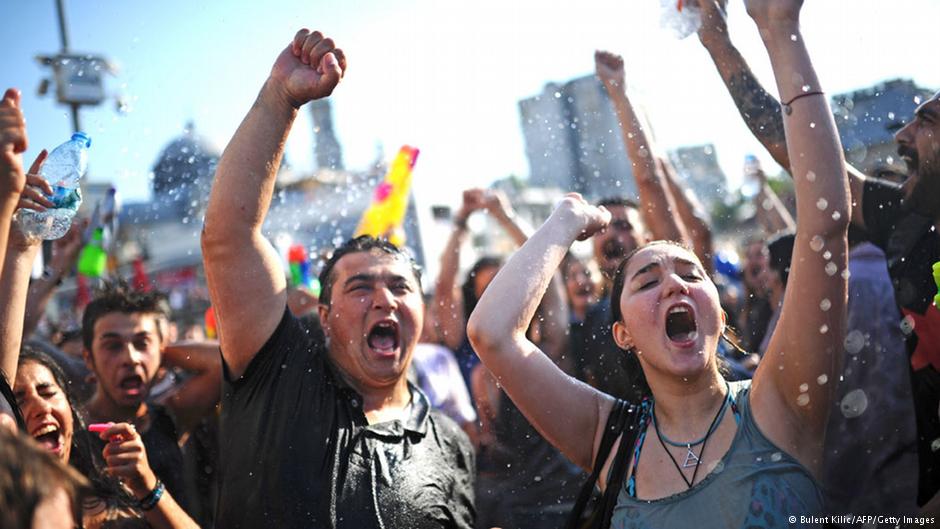 Die Gezi-Park-Proteste in der Türkei blieben erfolglos; Foto: Bulent Kilic/AFP/Getty Images