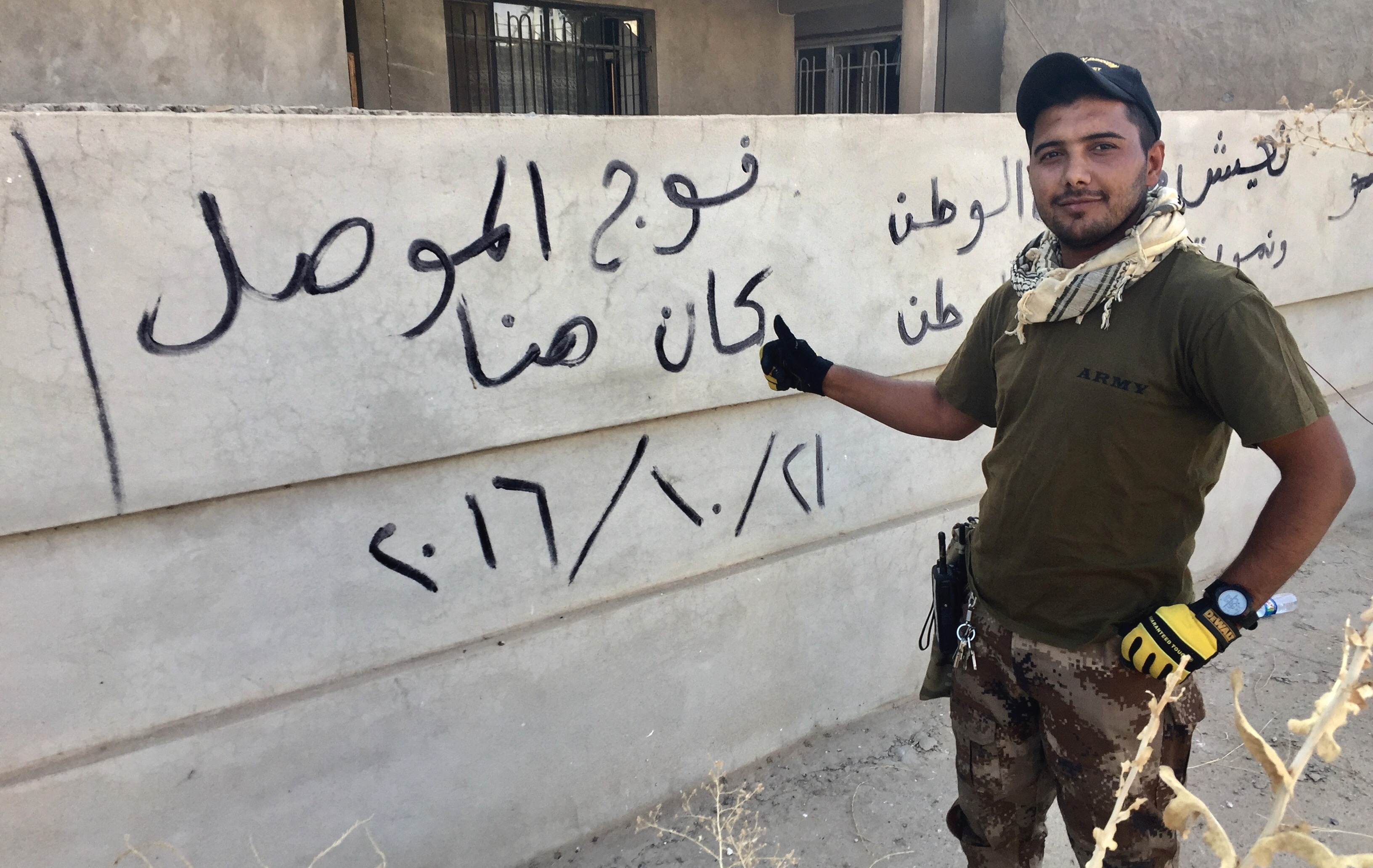 Der irakische Soldat Rassul Ali; Foto: Karim El-Gawhary