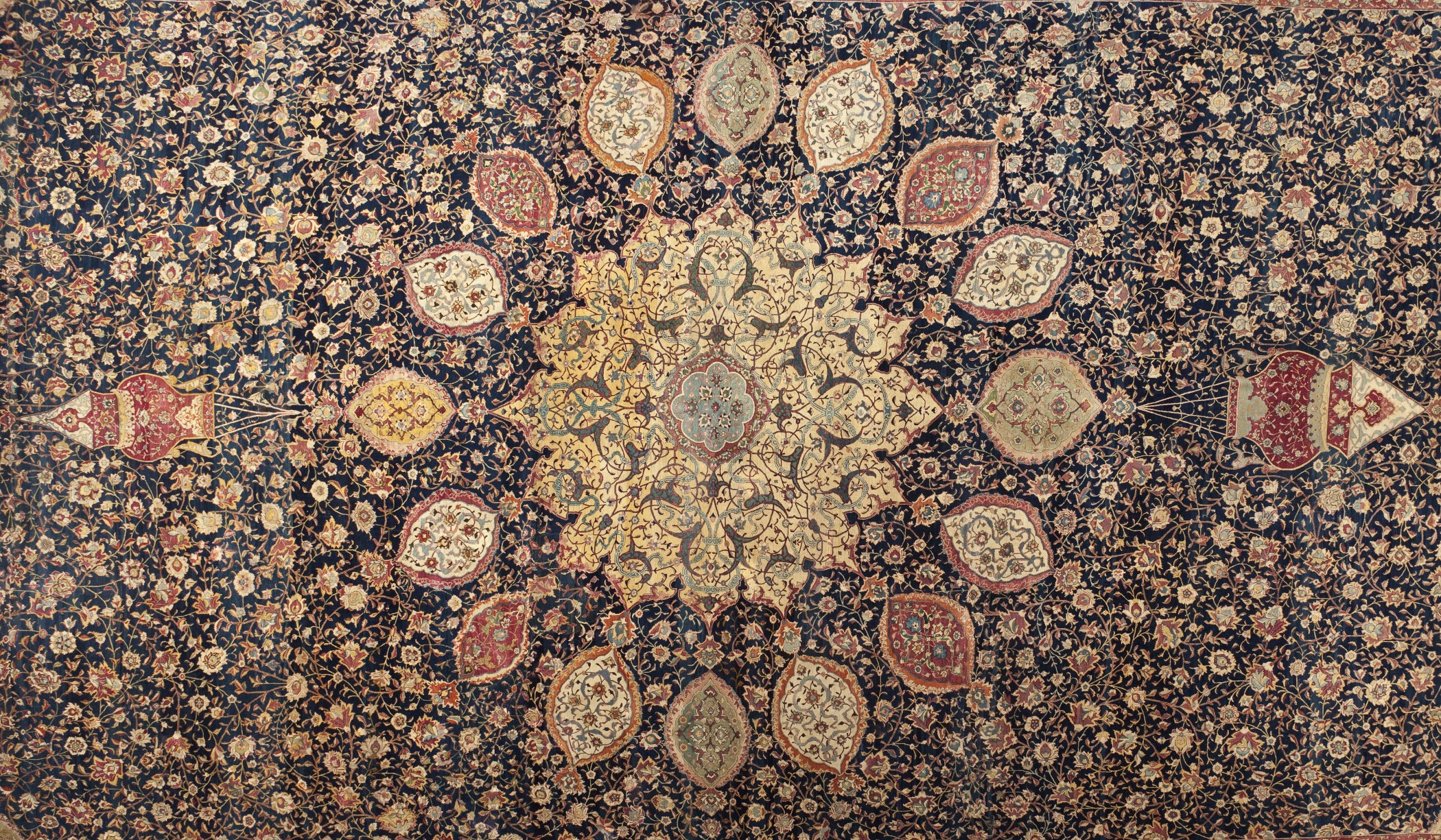 Ardabil Carpet (source: LACMA; Los Angeles County Museum of Art)