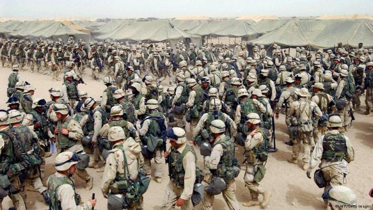 US soldiers during the invasion of Iraq in 2003 (photo: AFP/Getty Images)