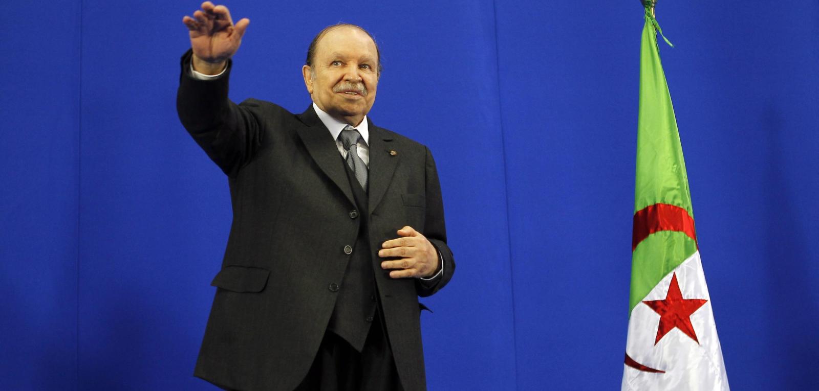 Algeriens Präsident Präsident Bouteflika; Foto: Quelle: MOHAMED MESSARA/EPA/pa