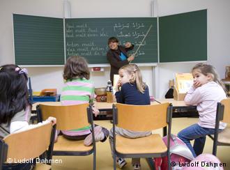 درس تقوية في مدرسة ألمانية. Foto: LudolfDahmen