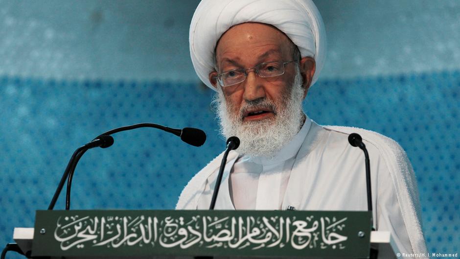 Spiritual leader of Bahrain's Shia community, Sheikh Isa Ahmed Qassim