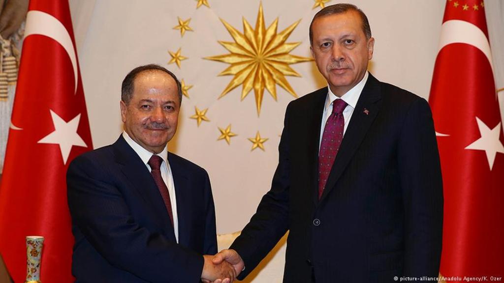 Barzani trifft Erdogan in Ankara. Foto: picture-alliance/Anadolu Agency/K.Özer