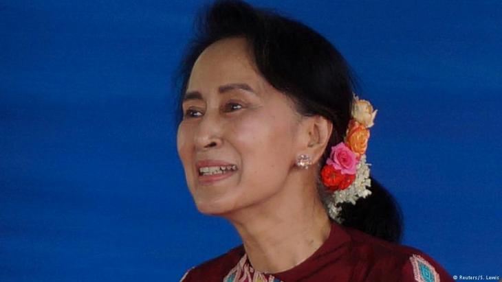  Myanmars Regierungschefin Aung San Suu Kyi; Foto: Reuters