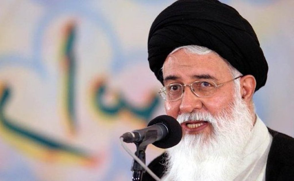 Ayatollah Ahmad Alamolhoda, one of the most conservative of Iran's senior clerics (source: Twitter)