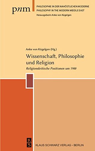 Buchcover "Wissenschaft, Philosophie und Religion. Religionskritische Positionen um 1900" im Klaus-Schwarz-Verlag