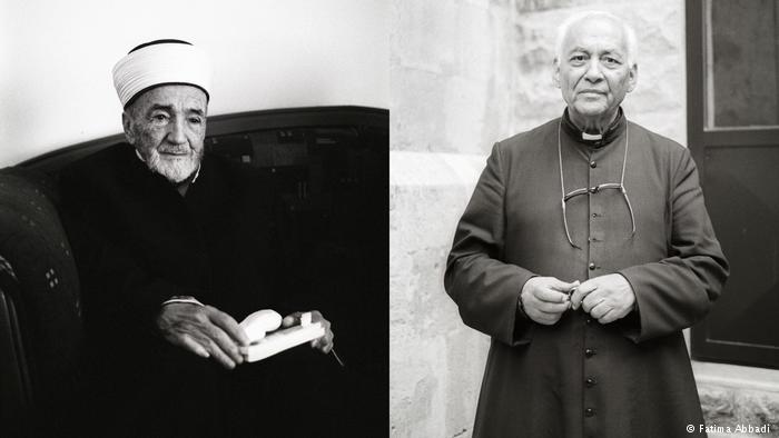 Muslim and Christian religious leaders in Al-Salt (photo: Fatima Abbadi)