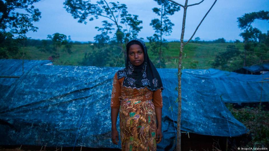 Angehörige der Rohingya im Flüchtlingslager Cox's Bazar; Foto: Imago/A.Salahudin